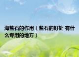 海鹽石的作用（鹽石的好處 有什么專(zhuān)用的地方）