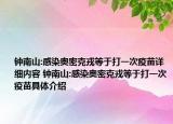 鐘南山:感染奧密克戎等于打一次疫苗詳細(xì)內(nèi)容 鐘南山:感染奧密克戎等于打一次疫苗具體介紹