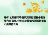 媒體:公布感染峰值預(yù)測數(shù)據(jù)很有必要詳細(xì)內(nèi)容 媒體:公布感染峰值預(yù)測數(shù)據(jù)很有必要具體介紹