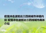 疫情沖擊波抵達(dá)三四線城市詳細(xì)內(nèi)容 疫情沖擊波抵達(dá)三四線城市具體介紹
