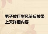 男子放巨型風(fēng)箏反被帶上天詳細(xì)內(nèi)容