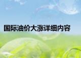國(guó)際油價(jià)大漲詳細(xì)內(nèi)容