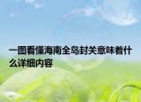 一圖看懂海南全島封關(guān)意味著什么詳細(xì)內(nèi)容
