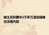攤主買(mǎi)彩票中2千多萬(wàn)激動(dòng)砸攤位詳細(xì)內(nèi)容