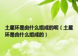 土星環(huán)是由什么組成的呢（土星環(huán)是由什么組成的）
