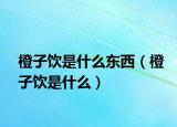 橙子飲是什么東西（橙子飲是什么）