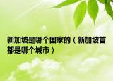 新加坡是哪個國家的（新加坡首都是哪個城市）