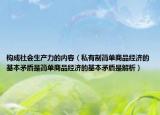 構(gòu)成社會(huì)生產(chǎn)力的內(nèi)容（私有制簡(jiǎn)單商品經(jīng)濟(jì)的基本矛盾是簡(jiǎn)單商品經(jīng)濟(jì)的基本矛盾是解析）