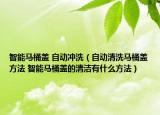 智能馬桶蓋 自動(dòng)沖洗（自動(dòng)清洗馬桶蓋方法 智能馬桶蓋的清潔有什么方法）