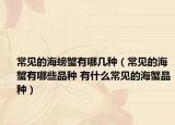 常見的海螃蟹有哪幾種（常見的海蟹有哪些品種 有什么常見的海蟹品種）
