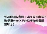 vivofindx2參數(shù)（vivo X Fold2/Flip多重vivo X Fold2/Flip參數(shù)配置對比）