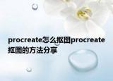 procreate怎么摳圖procreate摳圖的方法分享