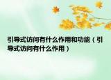 引導式訪問有什么作用和功能（引導式訪問有什么作用）