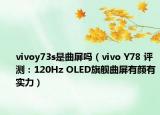 vivoy73s是曲屏嗎（vivo Y78 評測：120Hz OLED旗艦曲屏有顏有實(shí)力）
