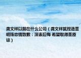龔文祥以前在什么公司（龔文祥就捏造董明珠戀情致歉：深表后悔 希望取得董原諒）