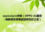 oppoa1pro參數(shù)（OPPO A1圖賞：旗艦級(jí)質(zhì)感邂逅別樣色彩之美）