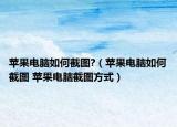 蘋(píng)果電腦如何截圖?（蘋(píng)果電腦如何截圖 蘋(píng)果電腦截圖方式）