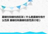 直棱柱和棱柱的區(qū)別（什么是直棱柱有什么性質(zhì) 直棱柱和直棱柱的性質(zhì)介紹）