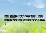 隱形的翅膀作文300字左右（隱形的翅膀作文 隱形的翅膀作文怎么寫(xiě)）