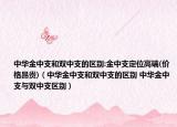 中華金中支和雙中支的區(qū)別:金中支定位高端(價(jià)格昂貴)（中華金中支和雙中支的區(qū)別 中華金中支與雙中支區(qū)別）
