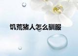 饑荒豬人怎么馴服