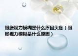 眼脹視力模糊是什么原因頭疼（眼脹視力模糊是什么原因）