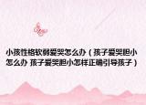 小孩性格軟弱愛哭怎么辦（孩子愛哭膽小怎么辦 孩子愛哭膽小怎樣正確引導(dǎo)孩子）