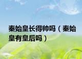 秦始皇長得帥嗎（秦始皇有皇后嗎）