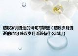 感嘆歲月流逝的詩(shī)句有哪些（感嘆歲月流逝的詩(shī)句 感嘆歲月流逝有什么詩(shī)句）