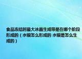 食品凍結(jié)時最大冰晶生成帶是在哪個階段形成的（水銀怎么形成的 水銀是怎么生成的）