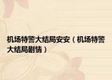 機(jī)場(chǎng)特警大結(jié)局安安（機(jī)場(chǎng)特警大結(jié)局劇情）