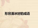 形容滑冰好的成語