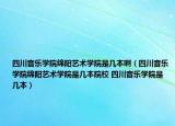 四川音樂學(xué)院綿陽藝術(shù)學(xué)院是幾本?。ㄋ拇ㄒ魳穼W(xué)院綿陽藝術(shù)學(xué)院是幾本院校 四川音樂學(xué)院是幾本）