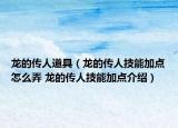 龍的傳人道具（龍的傳人技能加點(diǎn)怎么弄 龍的傳人技能加點(diǎn)介紹）