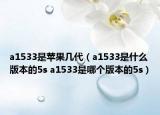 a1533是蘋果幾代（a1533是什么版本的5s a1533是哪個(gè)版本的5s）
