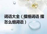 詞語大全（擂組詞語 擂怎么組詞語）