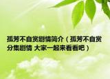 孤芳不自賞劇情簡介（孤芳不自賞分集劇情 大家一起來看看吧）