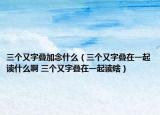 三個(gè)又字疊加念什么（三個(gè)又字疊在一起讀什么啊 三個(gè)又字疊在一起讀啥）