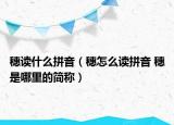 穗讀什么拼音（穗怎么讀拼音 穗是哪里的簡(jiǎn)稱(chēng)）