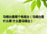 馬桶臺是哪個電視臺（馬桶臺是什么梗 什么是馬桶臺）