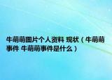 牛萌萌圖片個(gè)人資料 現(xiàn)狀（牛萌萌事件 牛萌萌事件是什么）
