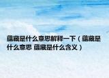 蘊(yùn)藏是什么意思解釋一下（蘊(yùn)藏是什么意思 蘊(yùn)藏是什么含義）