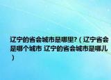 遼寧的省會(huì)城市是哪里?（遼寧省會(huì)是哪個(gè)城市 遼寧的省會(huì)城市是哪兒）