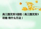 真三國(guó)無(wú)雙3流程（真三國(guó)無(wú)雙3攻略 有什么方法）