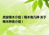 虎皮檀木介紹（檀木有幾種 關于檀木種類介紹）