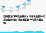 四種體液與氣質(zhì)的關(guān)系（體液說(shuō)的四種氣質(zhì)類型的特點(diǎn) 體液說(shuō)的四種氣質(zhì)類型介紹）