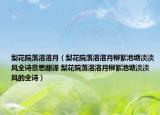 梨花院落溶溶月（梨花院落溶溶月柳絮池塘淡淡風全詩意思翻譯 梨花院落溶溶月柳絮池塘淡淡風的全詩）