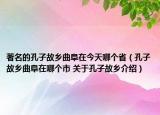 著名的孔子故鄉(xiāng)曲阜在今天哪個?。鬃庸枢l(xiāng)曲阜在哪個市 關(guān)于孔子故鄉(xiāng)介紹）