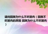 請問回族為什么不吃豬肉（回族不吃豬肉的原因 回族為什么不吃豬肉）