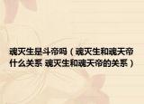 魂滅生是斗帝嗎（魂滅生和魂天帝什么關(guān)系 魂滅生和魂天帝的關(guān)系）
